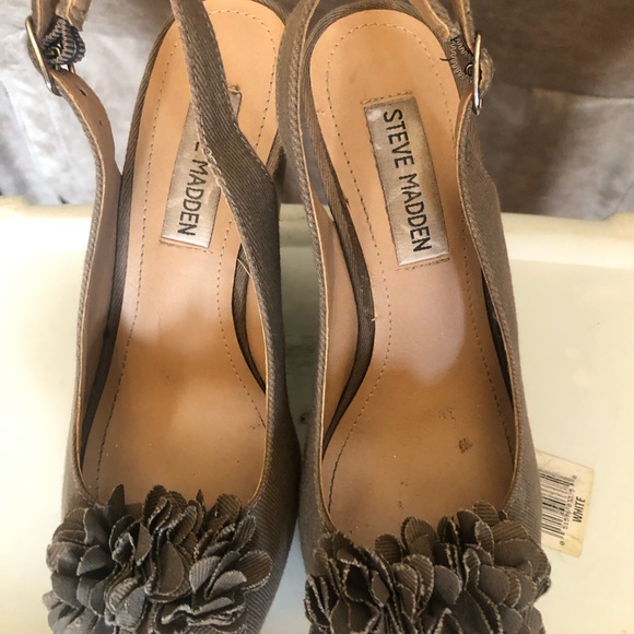 Womens Brown wedges - Picture 2 of 6